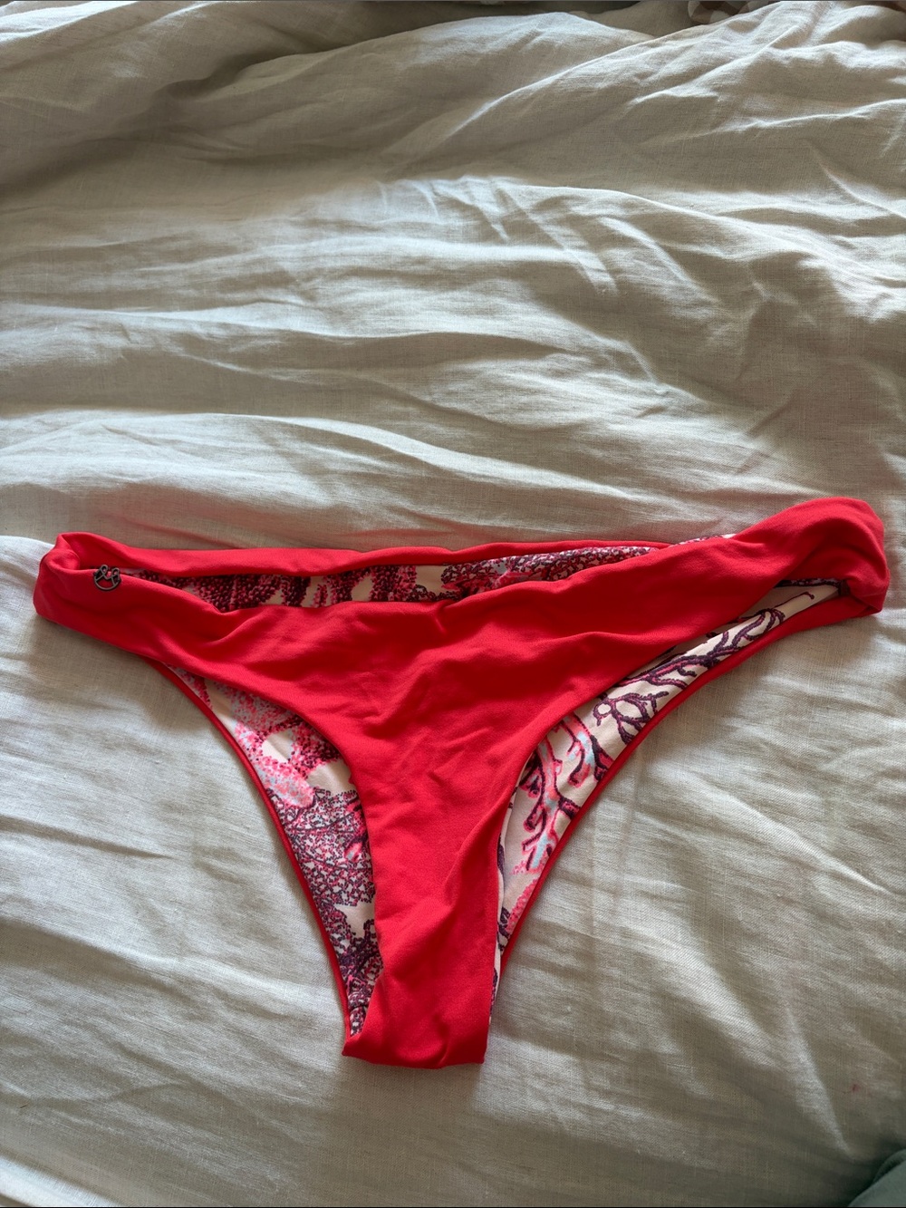 Maaji Red Reversible Bikini Bottom